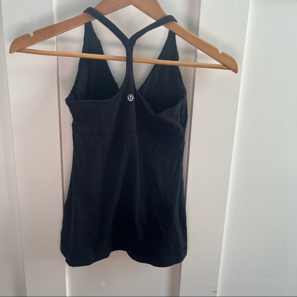 Lululemon black tank top size 4 - Picture 3 of 5